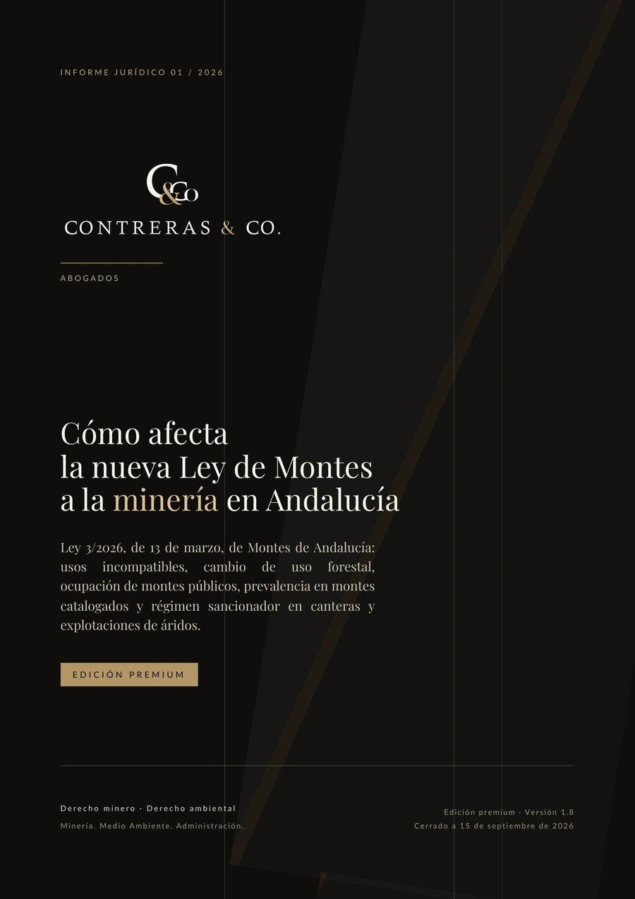 Portada de la edición premium v1.8 del Informe Jurídico 01/2026, con distintivo dorado EDICIÓN PREMIUM